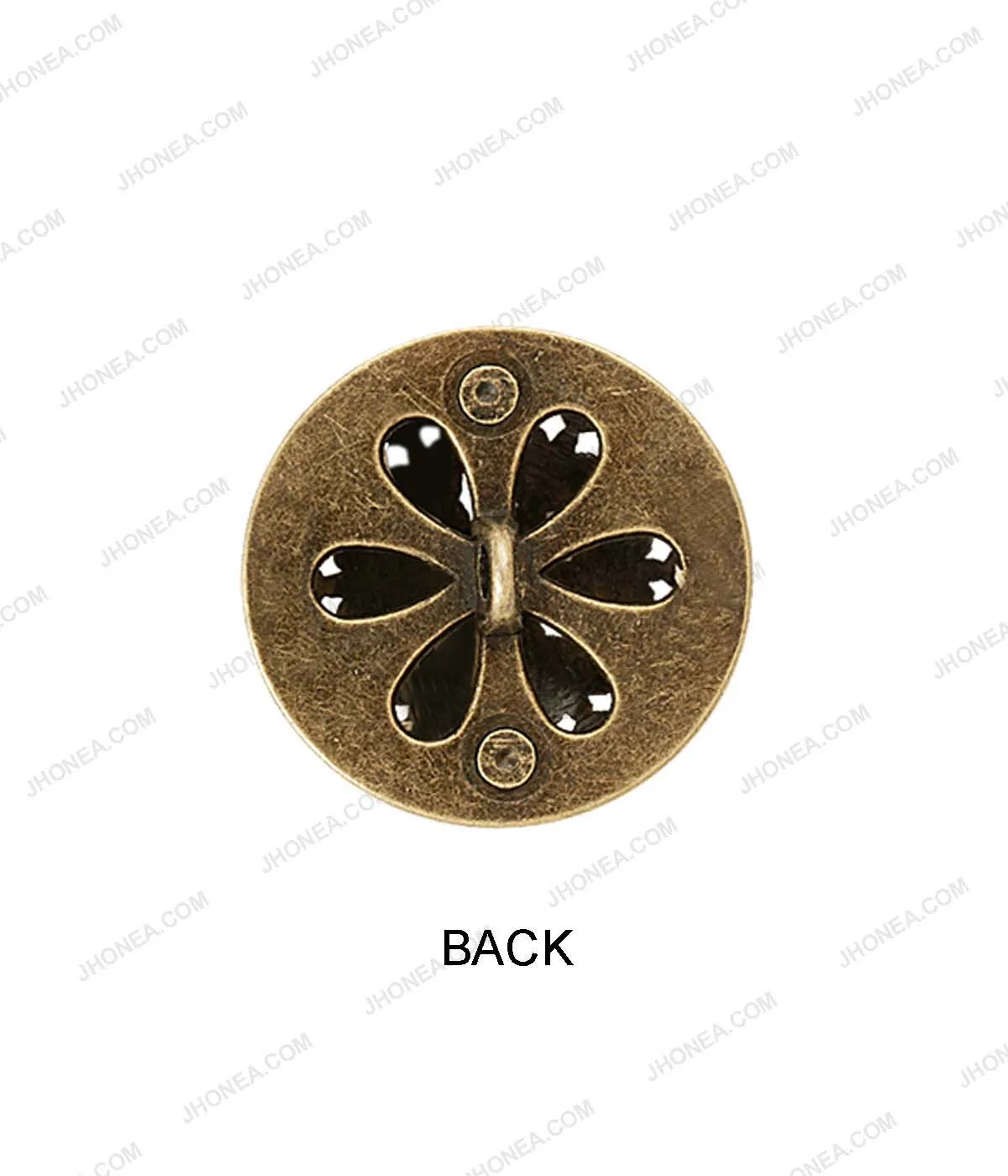 Historic Design Cutwork Antique Brass Dome Surface Buttons
