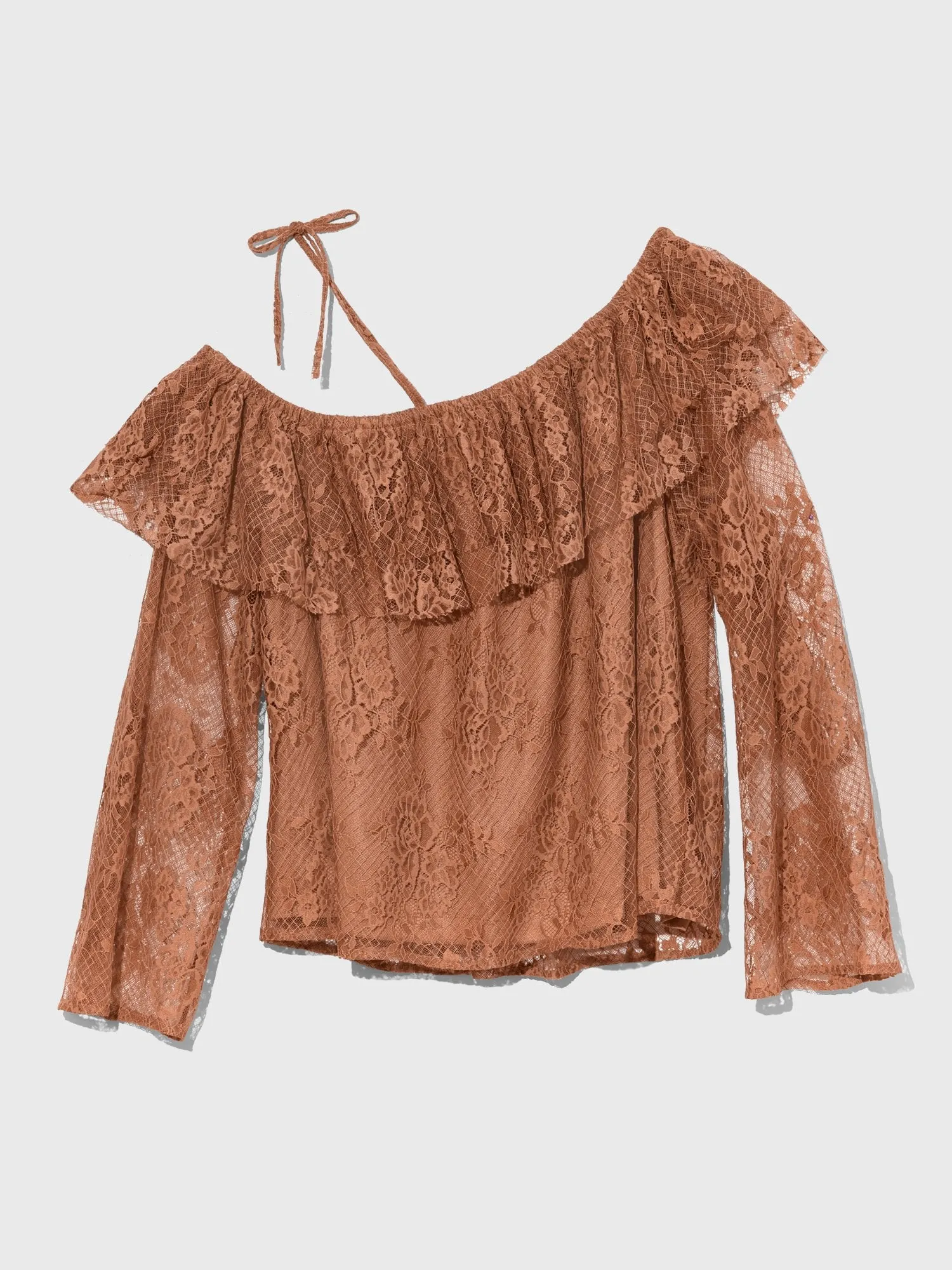 Illiana Lace Off Shoulder Top